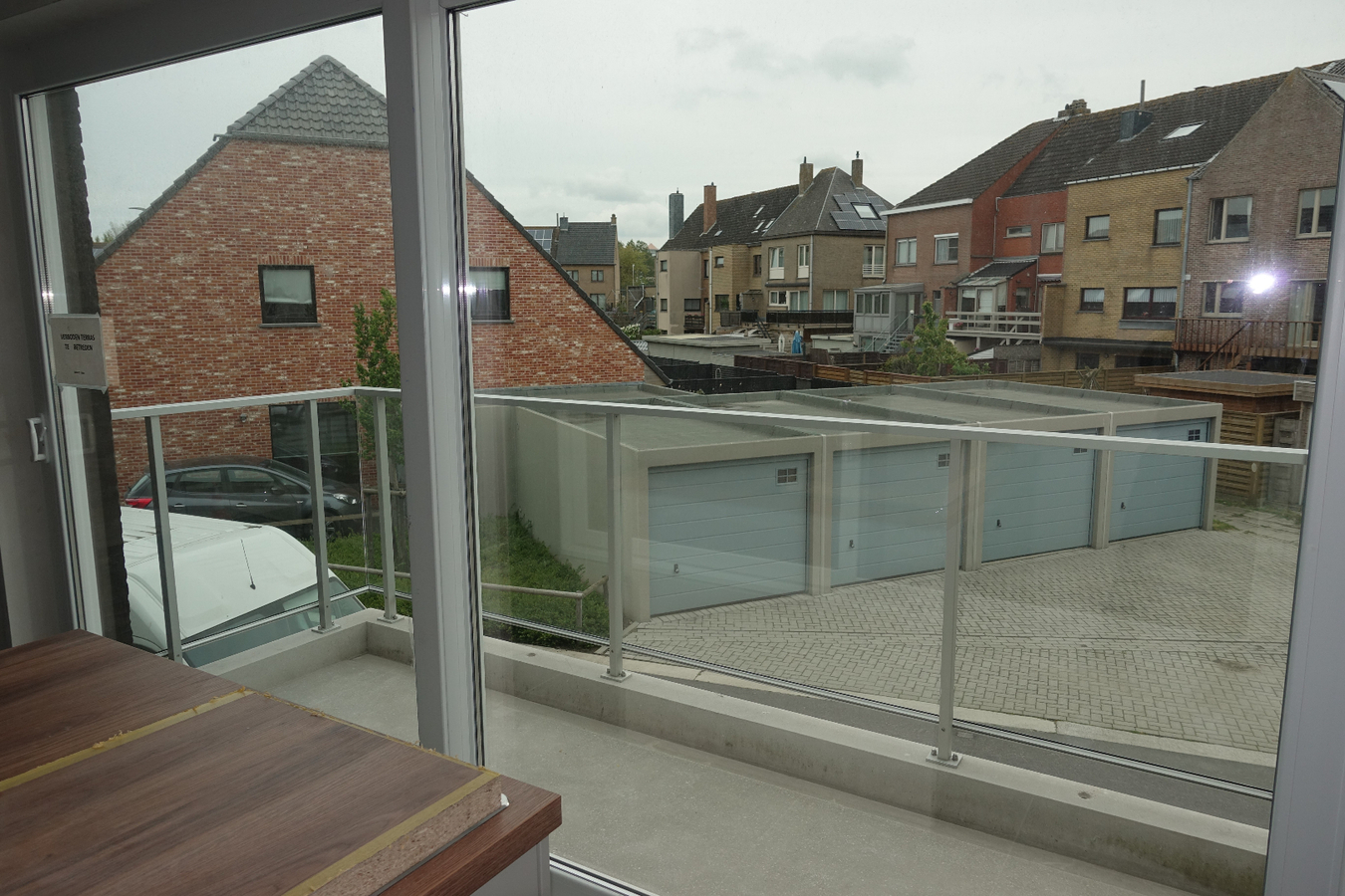 Nieuwbouw appartement met terras 