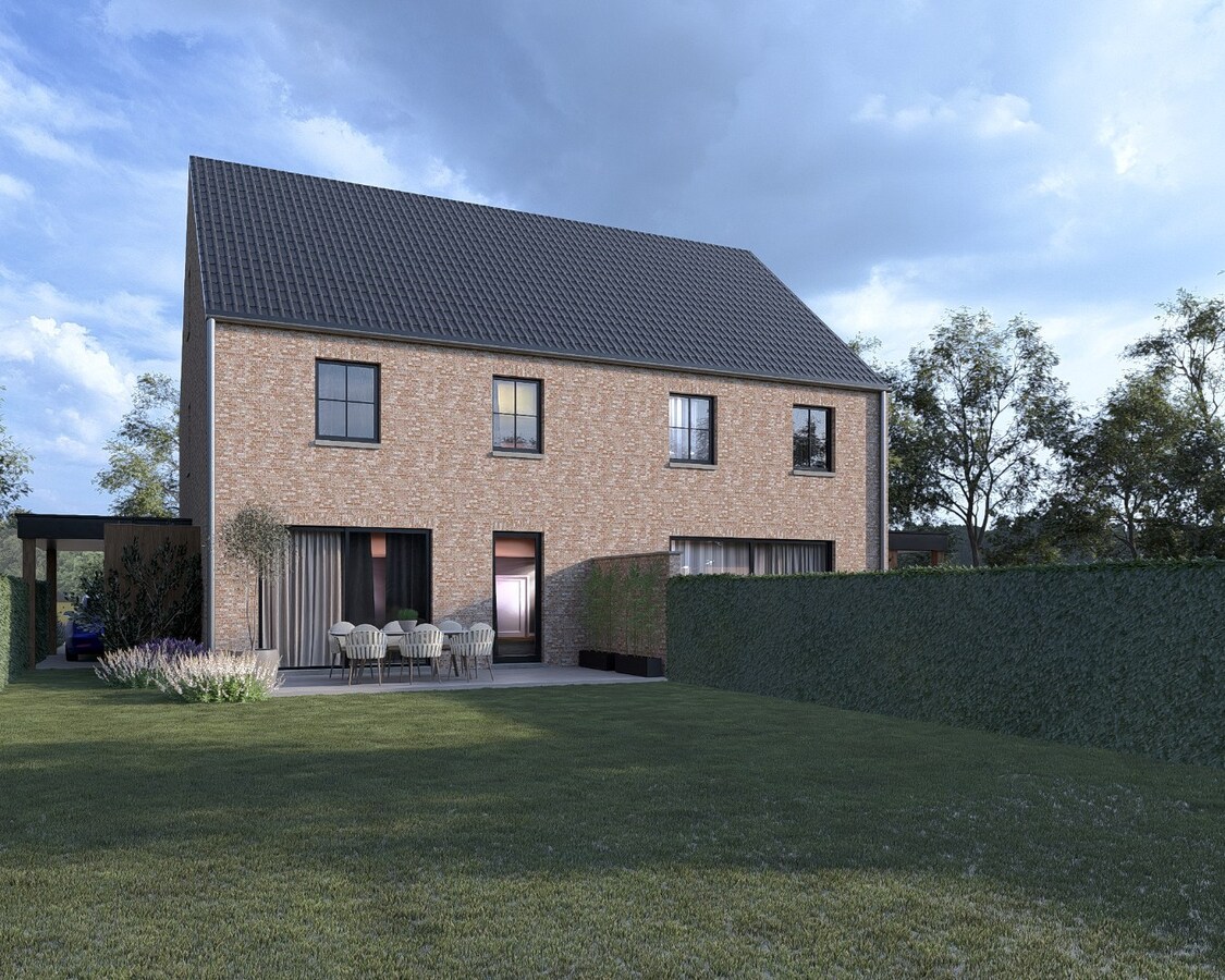 Halfvrijstaande nieuwbouwwoning op een perceel van 3a40ca op een rustige locatie te Neeroeteren! 
