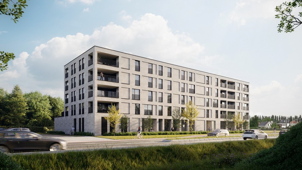 Nieuwbouw kantoor en winkelruimte te koop in Oostakker