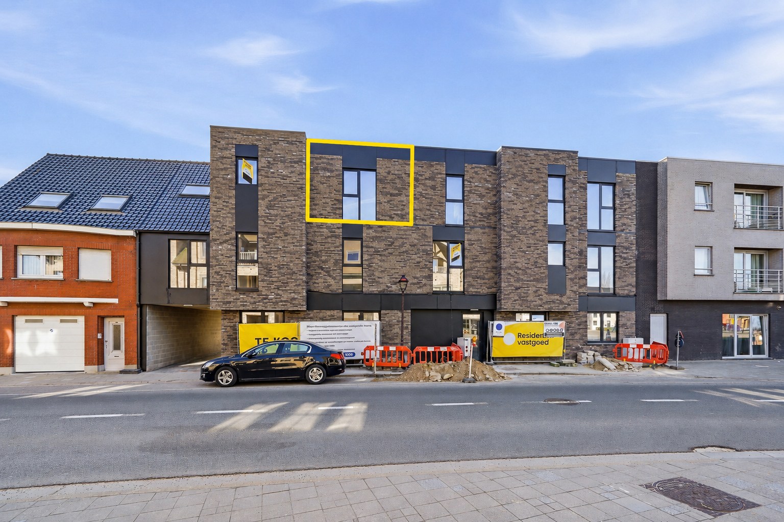 1-slaapkamer appartement op het 2de verdiep te huur in Westkerke! 
