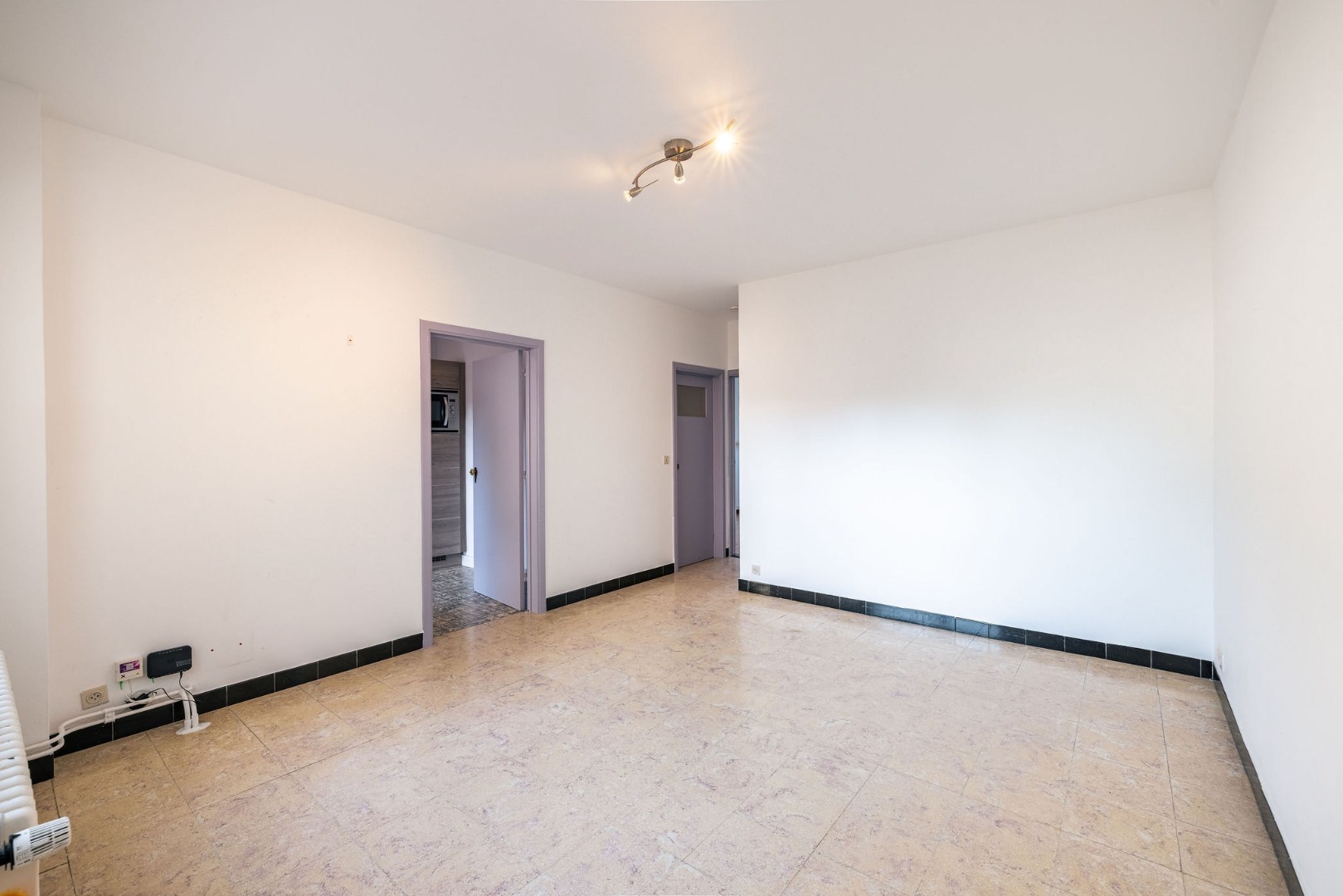 Gelijkvloers appartement met 1 slaapkamer en terras 