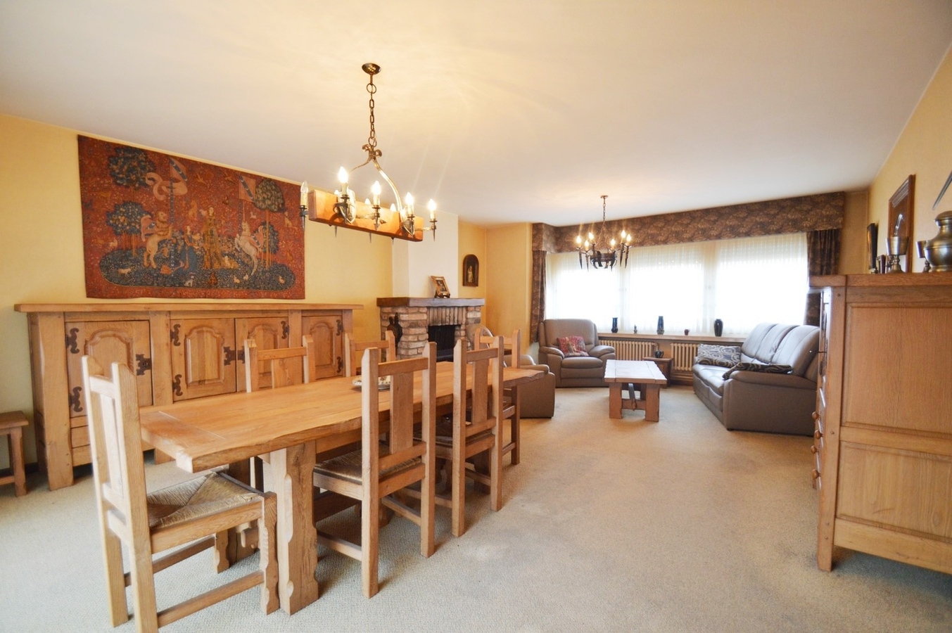 Bel-étage in woning met twee entiteiten - Heist 