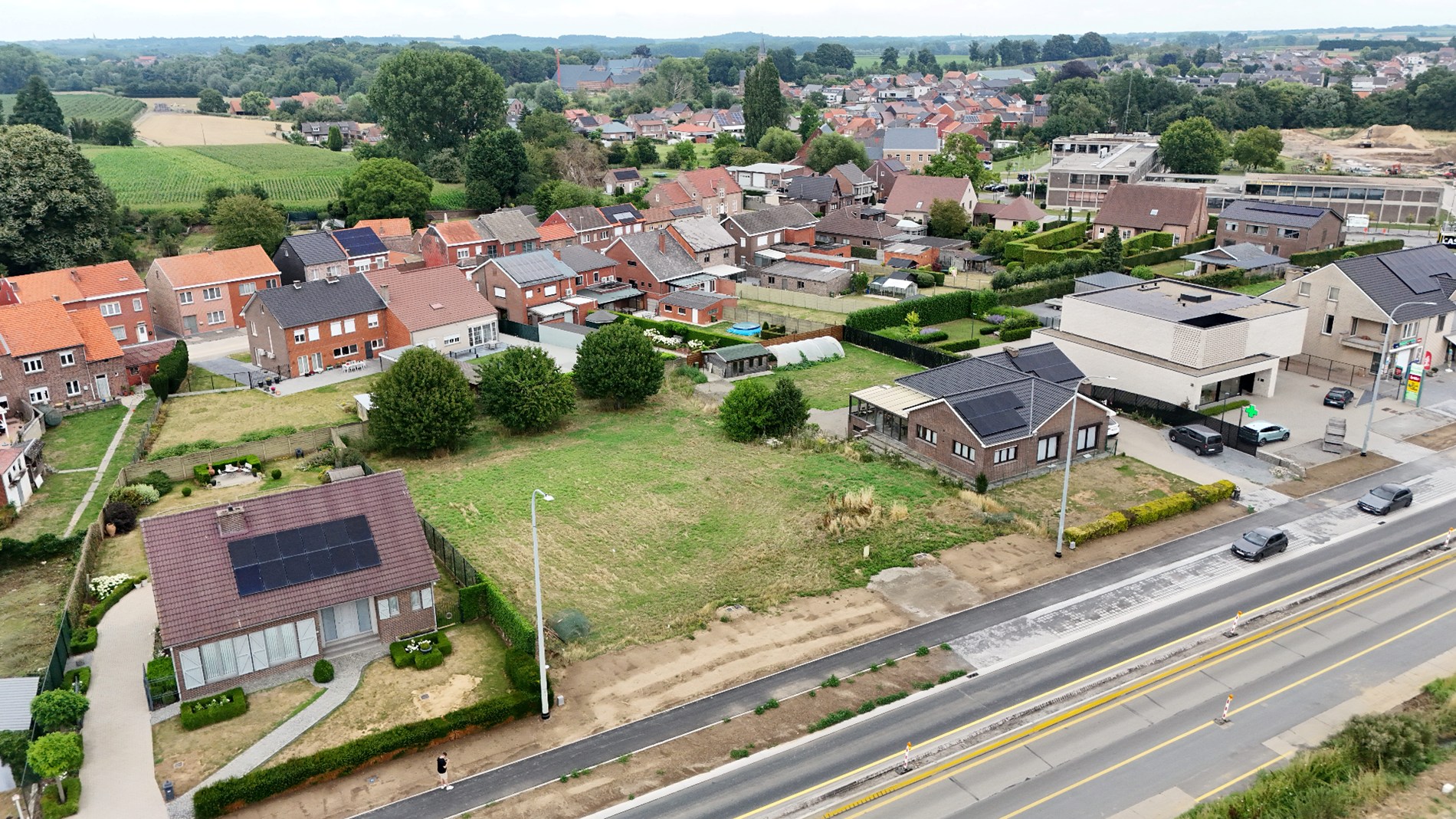 Bouwgrond voor open bebouwing centrum van Heers 