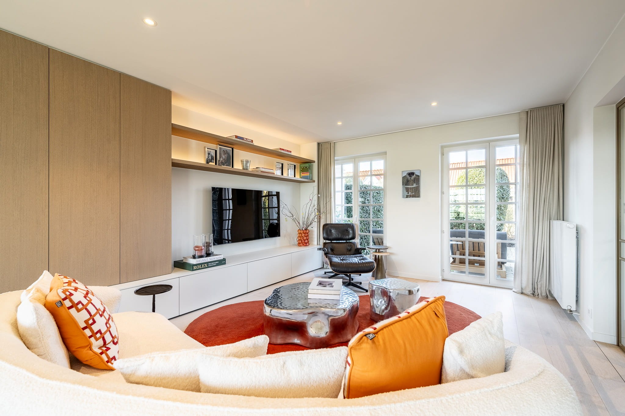 Maison récemment rénovée à vendre avec une vue magnifique sur les polders. 