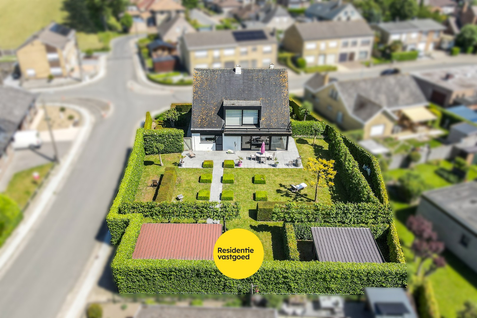 Alleenstaande woning met zonnige tuin op 980 m² 