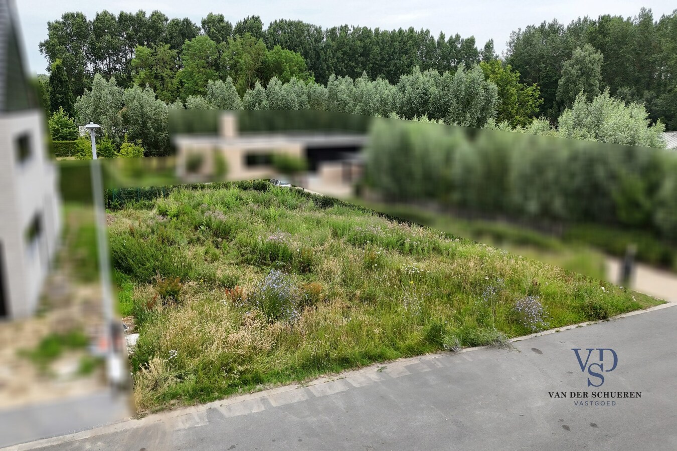 Bouwgrond in rustige, residentiële verkaveling. 