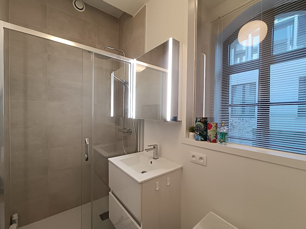 Exclusief nieuwbouwappartement in historisch erfgoed – Brugge centrum 