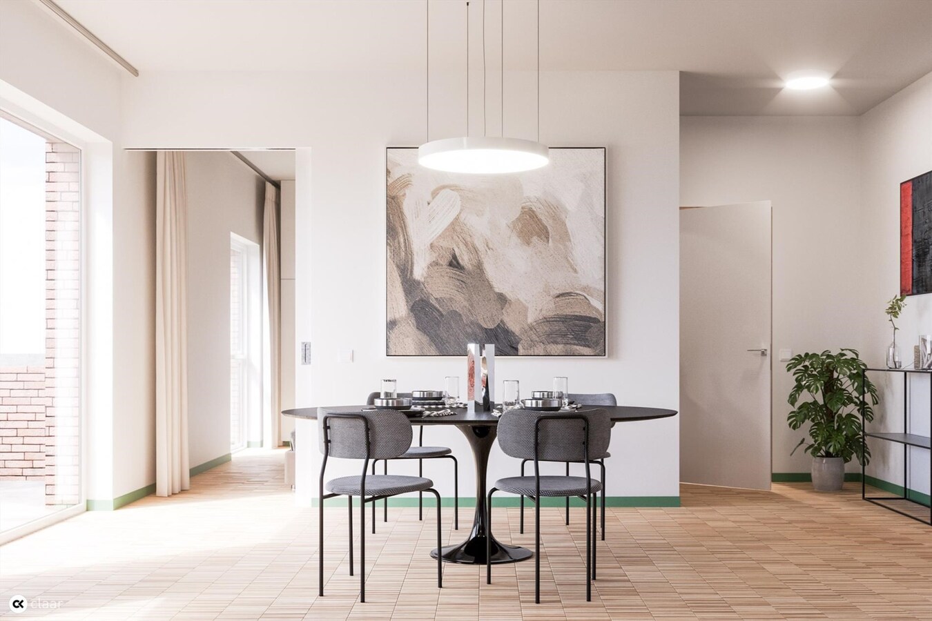 StJorisWinge - appartement 91 m2 met 2 slks én terras 15m2 