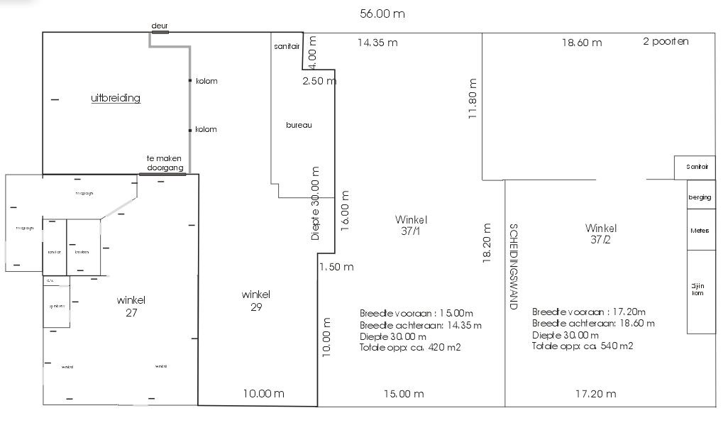 Showrooms te huur op zichtlocatie langs N9 in Lievegem