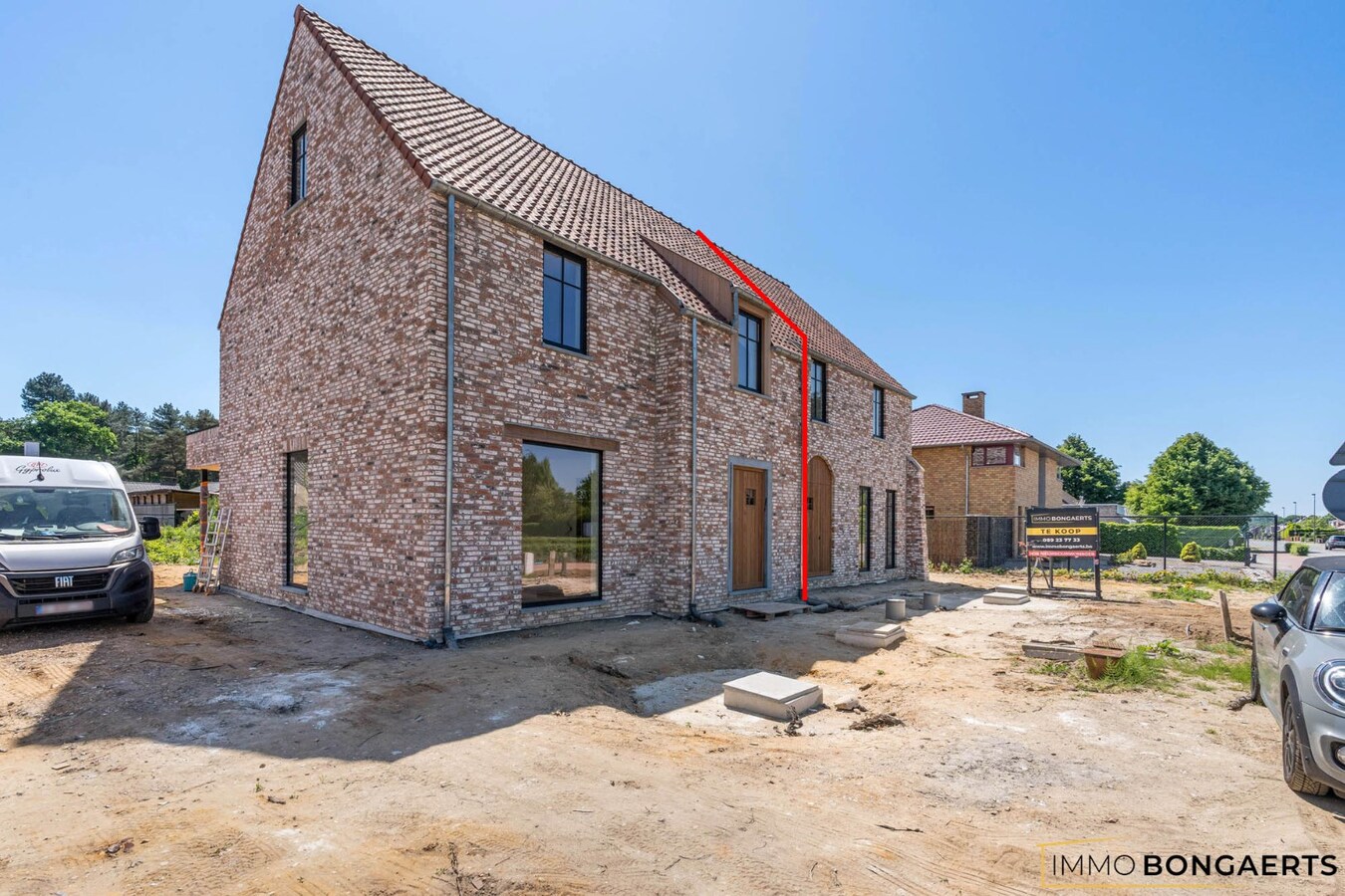Nieuwbouwwoning met vier slaapkamers in Opglabbeek (NOG 1 BESCHIKBAAR) 