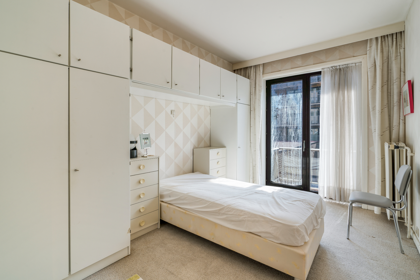 Appartement met frontaal zeezicht 