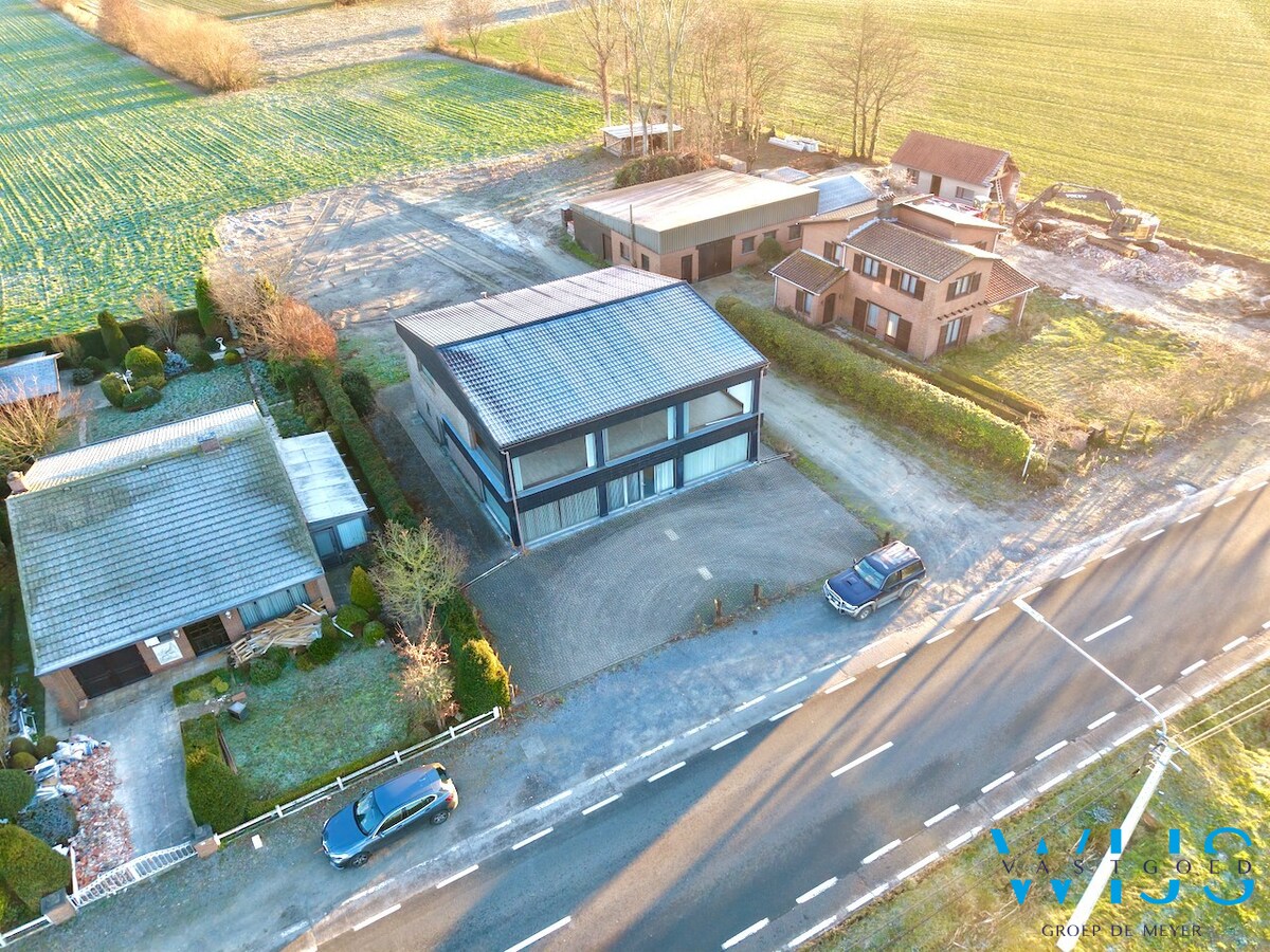 Bouwgrond van 557 m² op landelijke locatie in Ertvelde! 