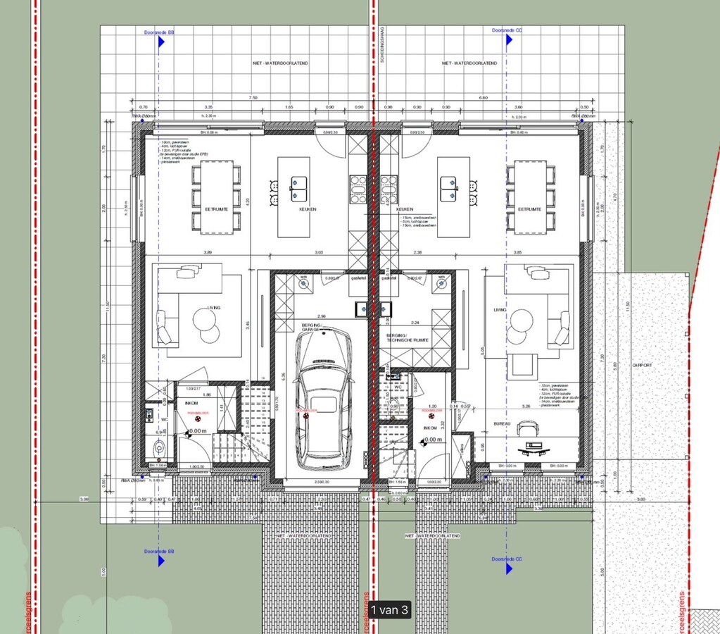 Nieuwbouwwoning met 4 slaapkamers en tuin te Koekelare 