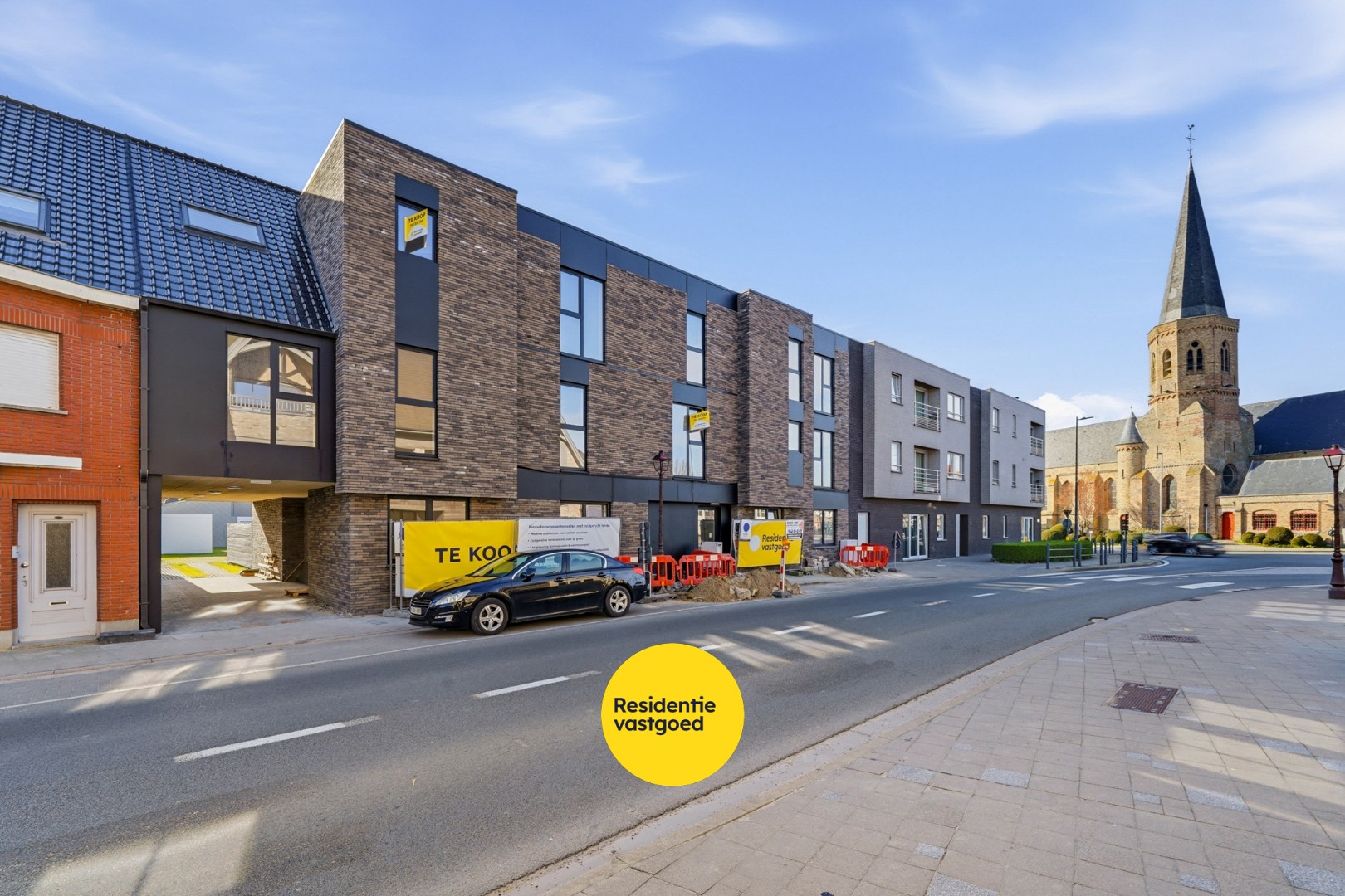 Modern 1-slaapkamer appartement met terras op het 1ste verdiep in residentie Victor 