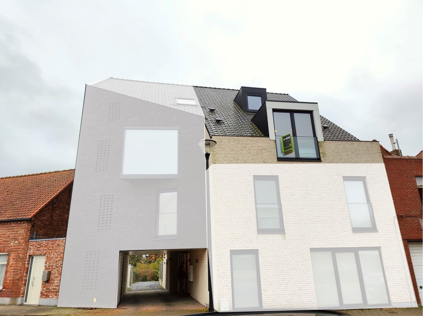 Volledig afgewerkte duplex met 2 slaapkamers en een private autostaanplaats 