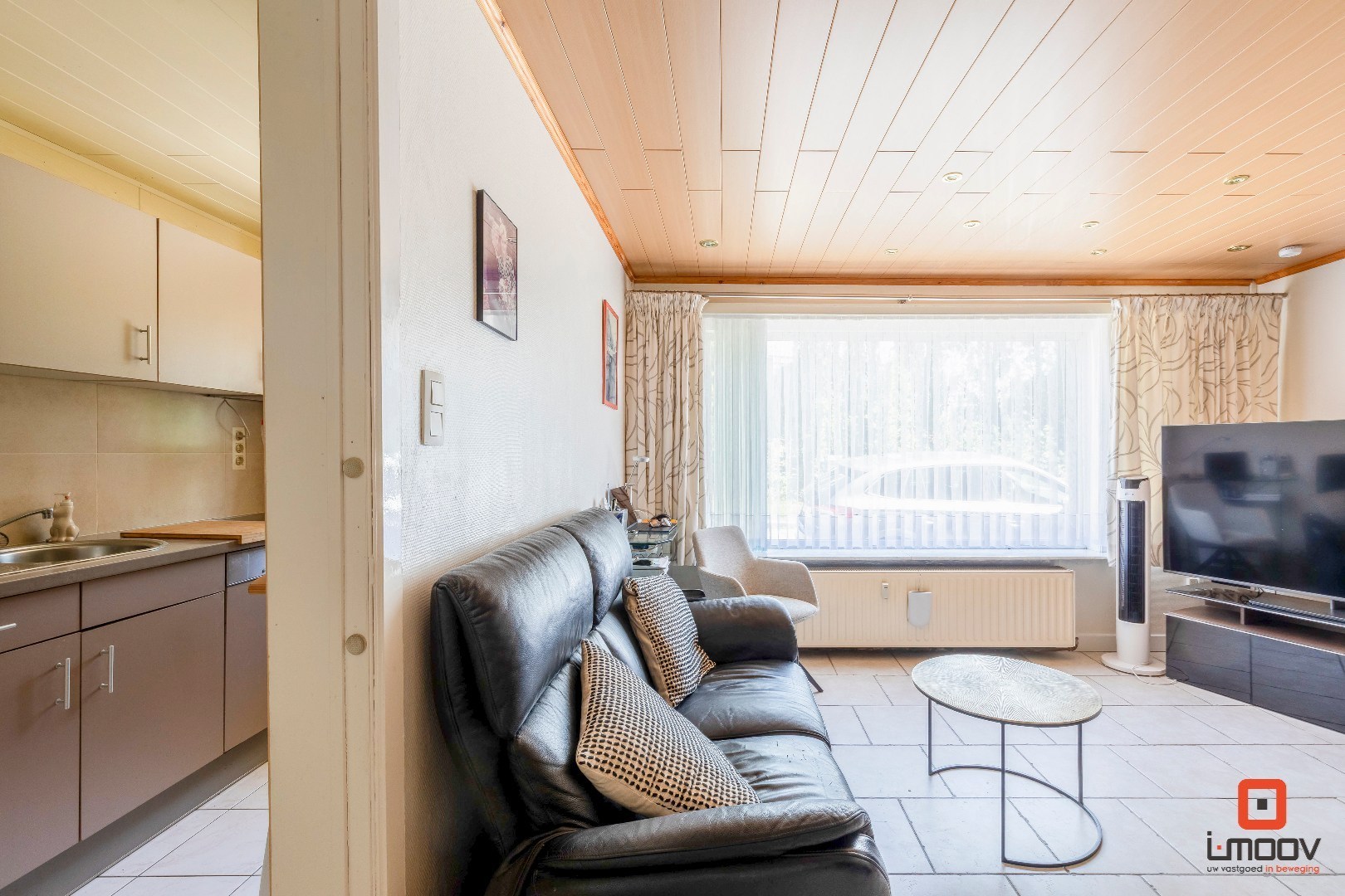 Appartement met 2 slaapkamers, optie garage en zicht op het water in Gent 