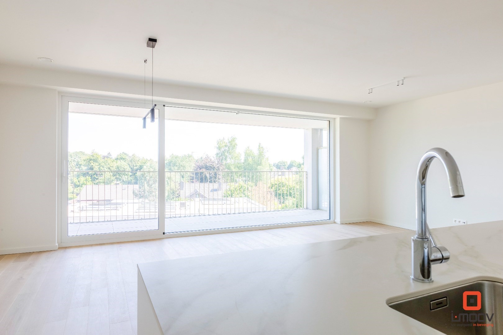 Instapklaar nieuwbouwappartement met groen uitzicht en ondergrondse staanplaats - TE HUUR GENT 