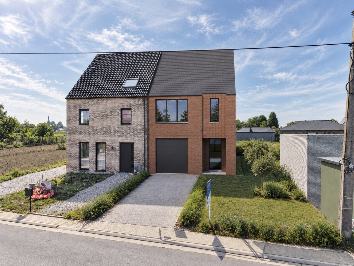 Ruime CASCO BEN-woning op goede locatie te Oordegem 