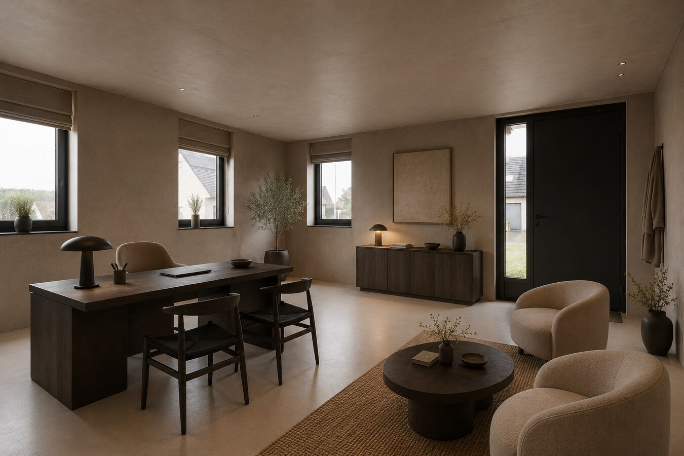 Moderne casco-nieuwbouw in 't groene Dikkelvenne. 