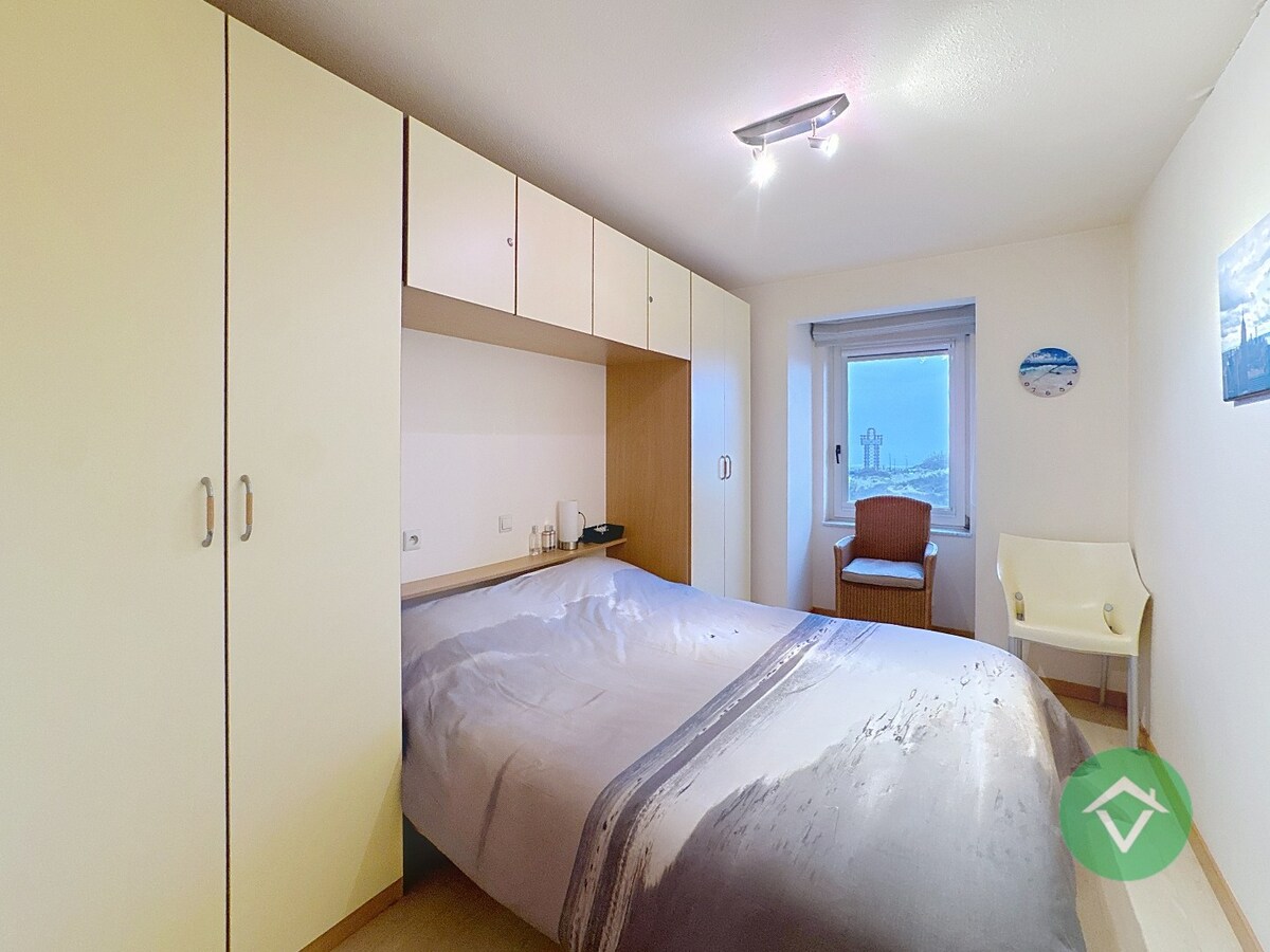 Bemeubeld appartement met zeezicht te Koksijde 