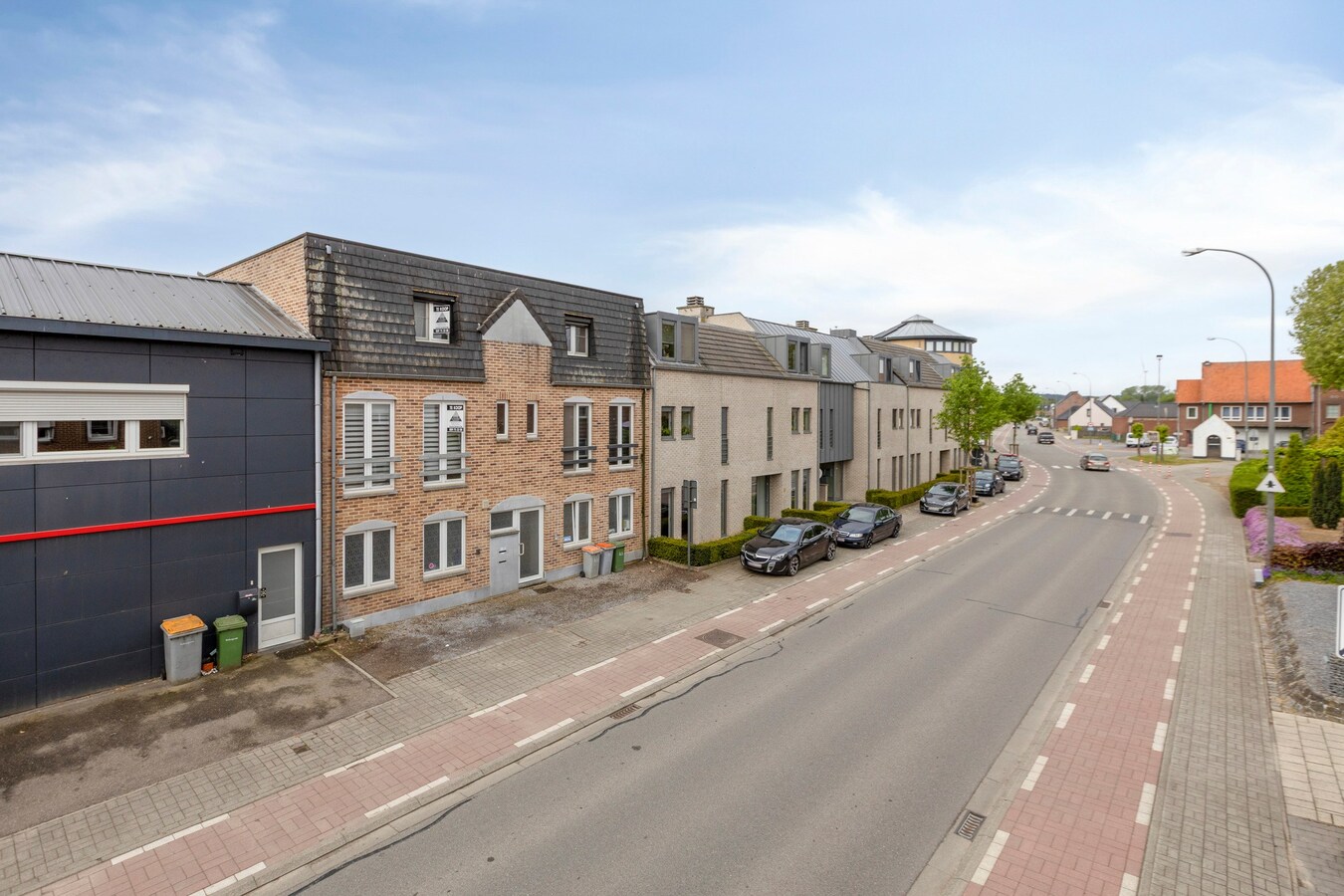 In centrum gelegen appartement met 2 slpks. en terras 