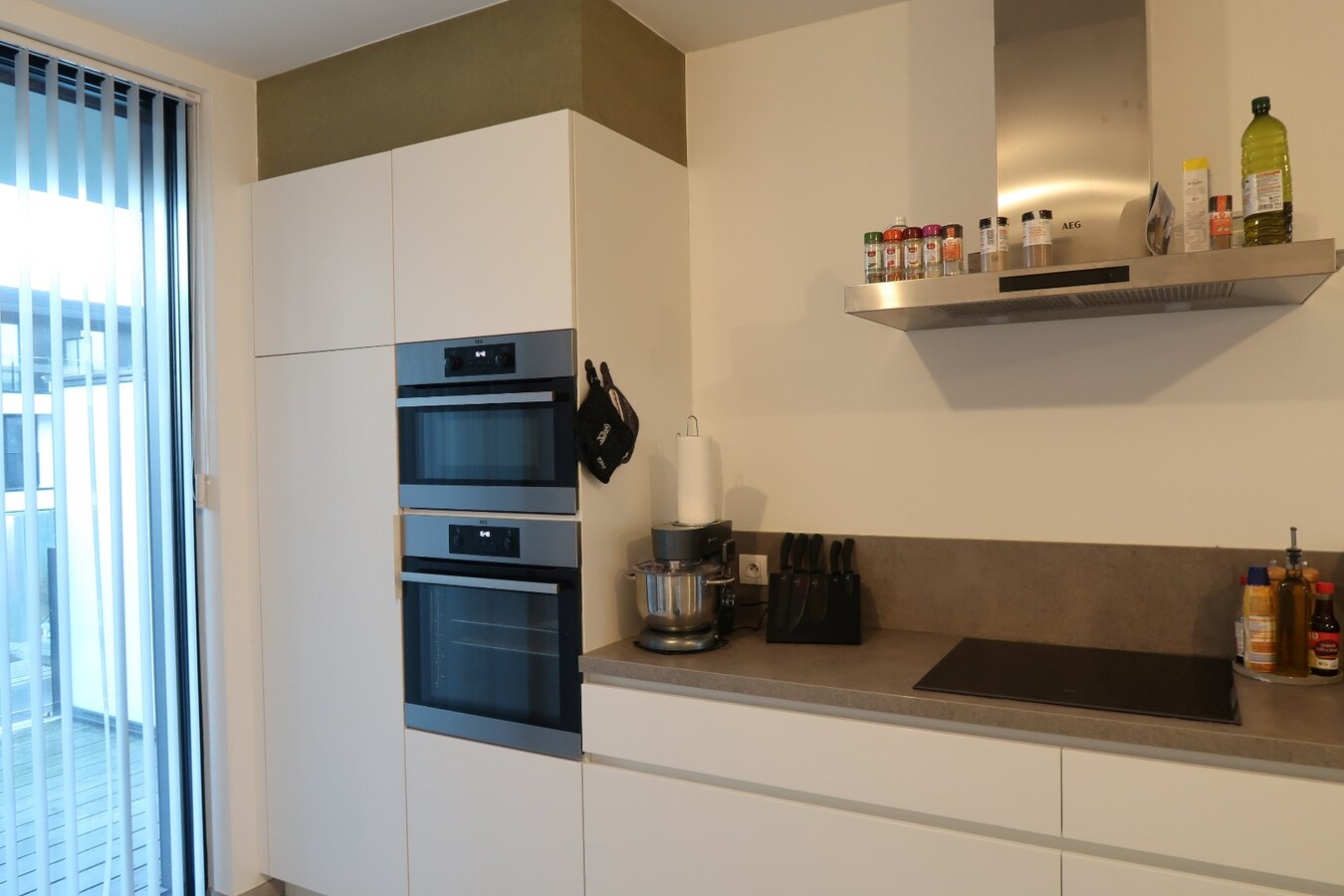 Nieuwbouwappartement in een groene zone met Garagebox 