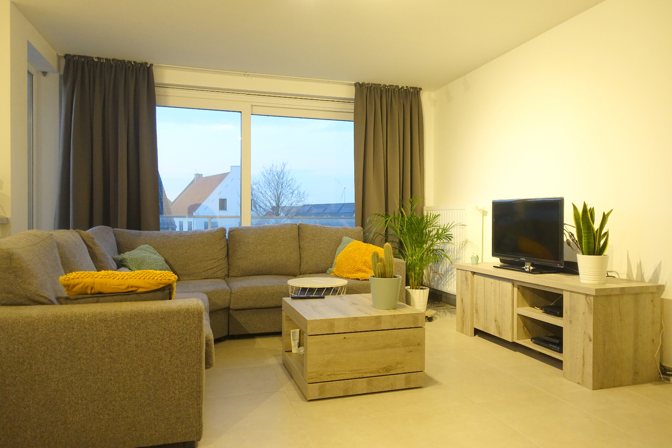 Tweeslaapkamerappartement in centrum Gistel 