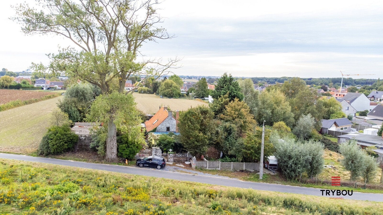 Landelijk gelegen woning met panoramische vergezichten op 2674m² 