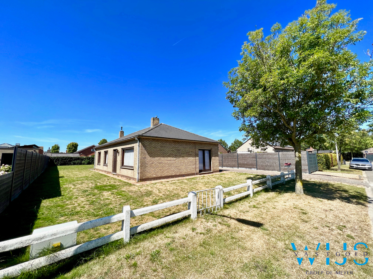 Toffe bungalow op 651m² te Evergem/Rieme ! 
