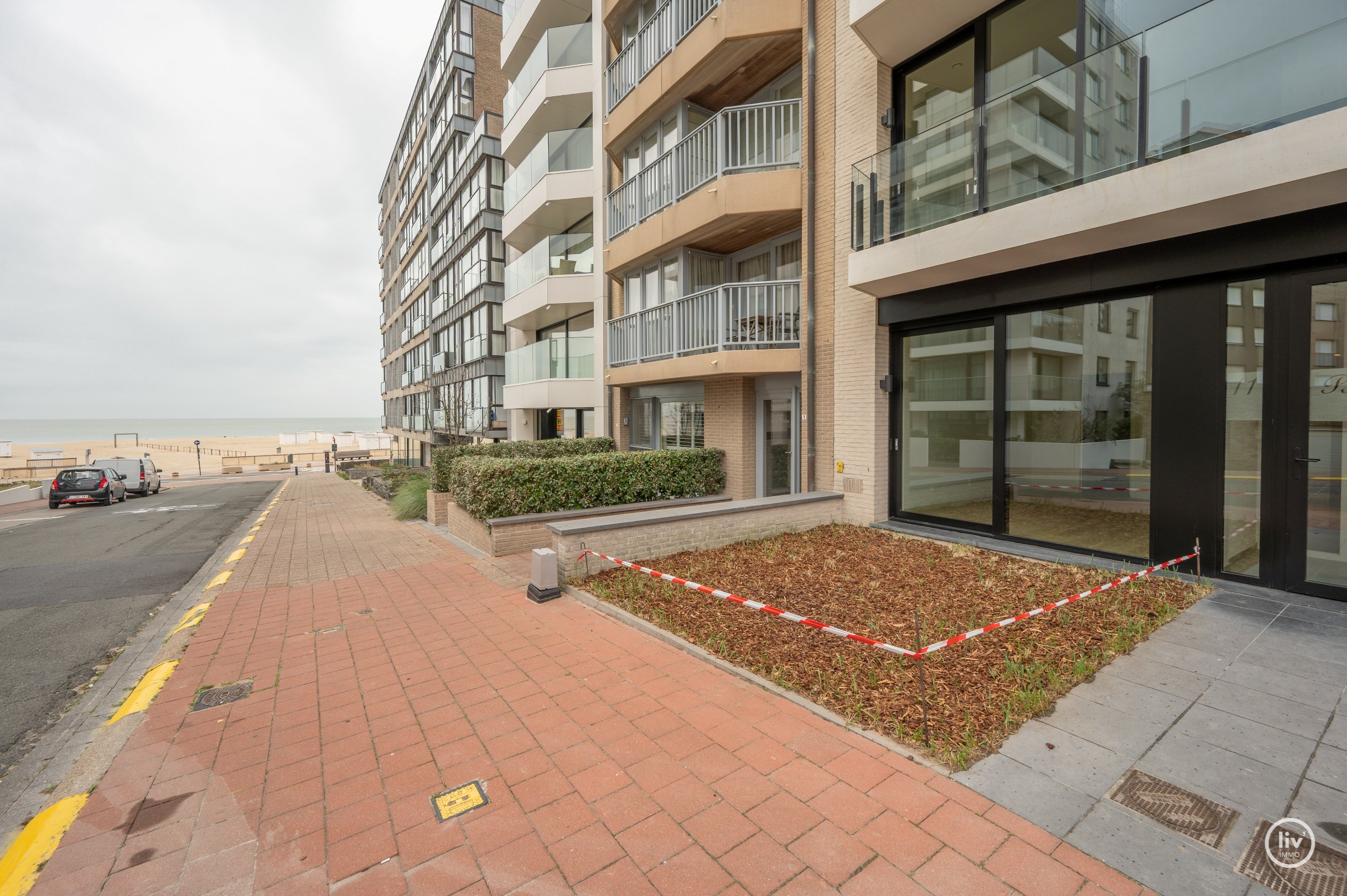 Duplex neuf au rez-de-chaussée et au premier étage situé à Lentelaan à Duinbergen avec des terrasses orientées plein sud. 