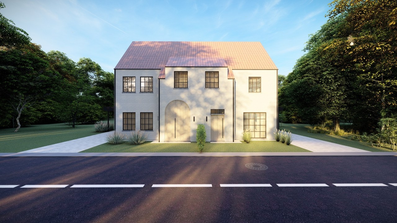 Ruime nieuwbouwwoning met 3-4 slpk. op een rustige ligging in Balen-Hulsen 