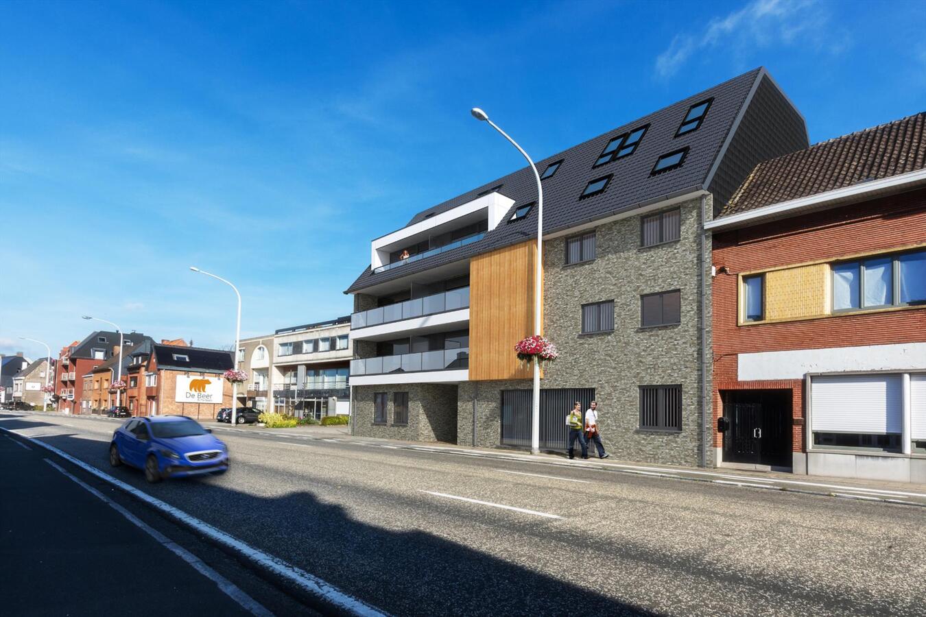 Nieuwbouwappartement nabij dorpskern Zeveneken (LOCHRISTI) 