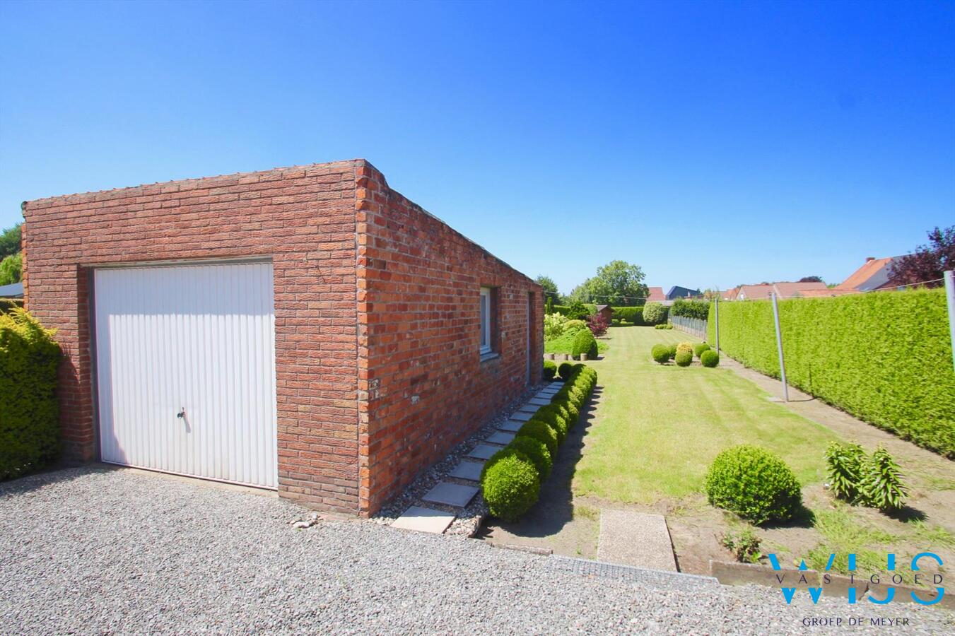 Super onderhouden woonhuis op een mooi perceel van 847 vierkante meter te ERTVELDE 