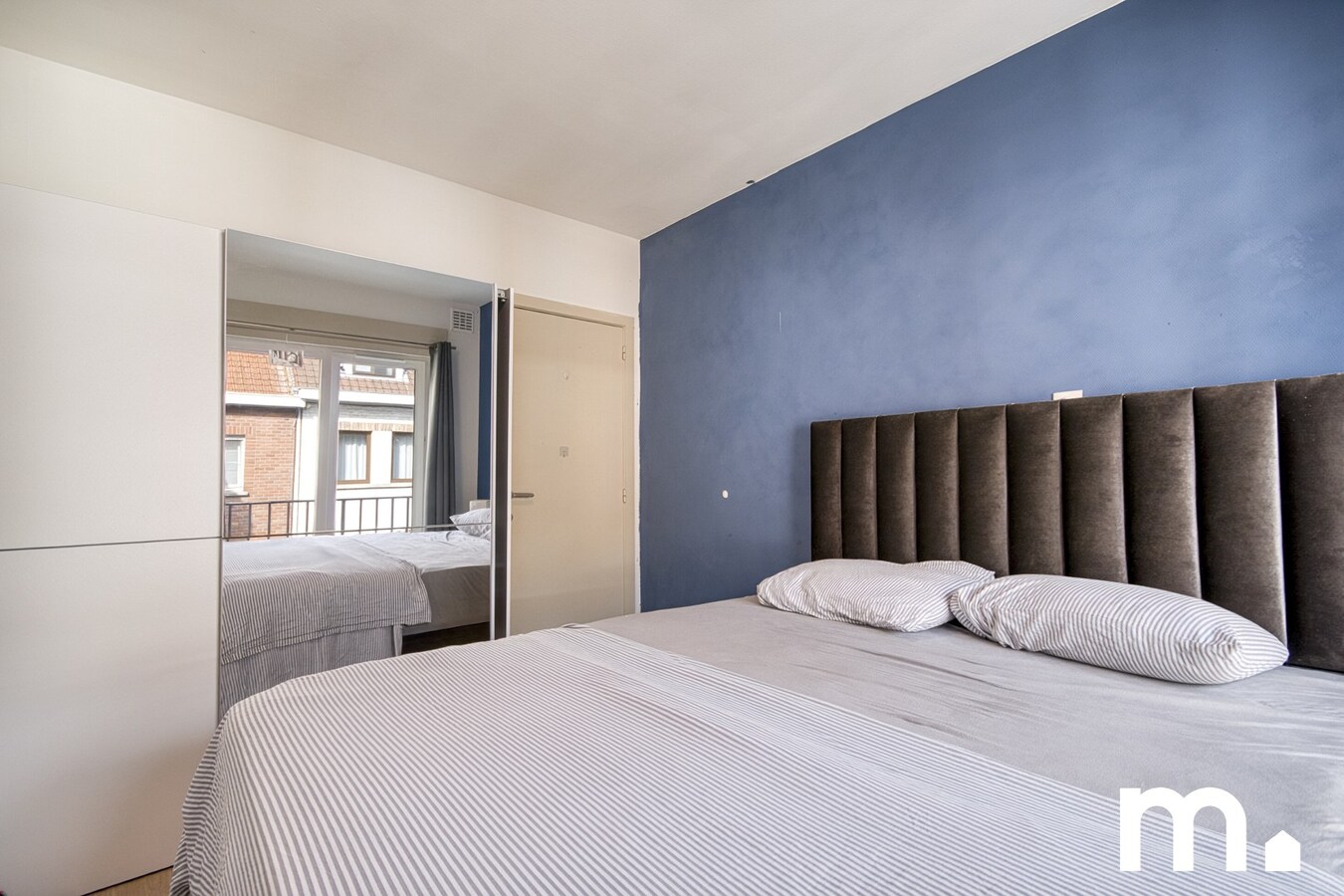 Gerenoveerd appartement met 2 slaapkamers en Garage te Kuurne! 