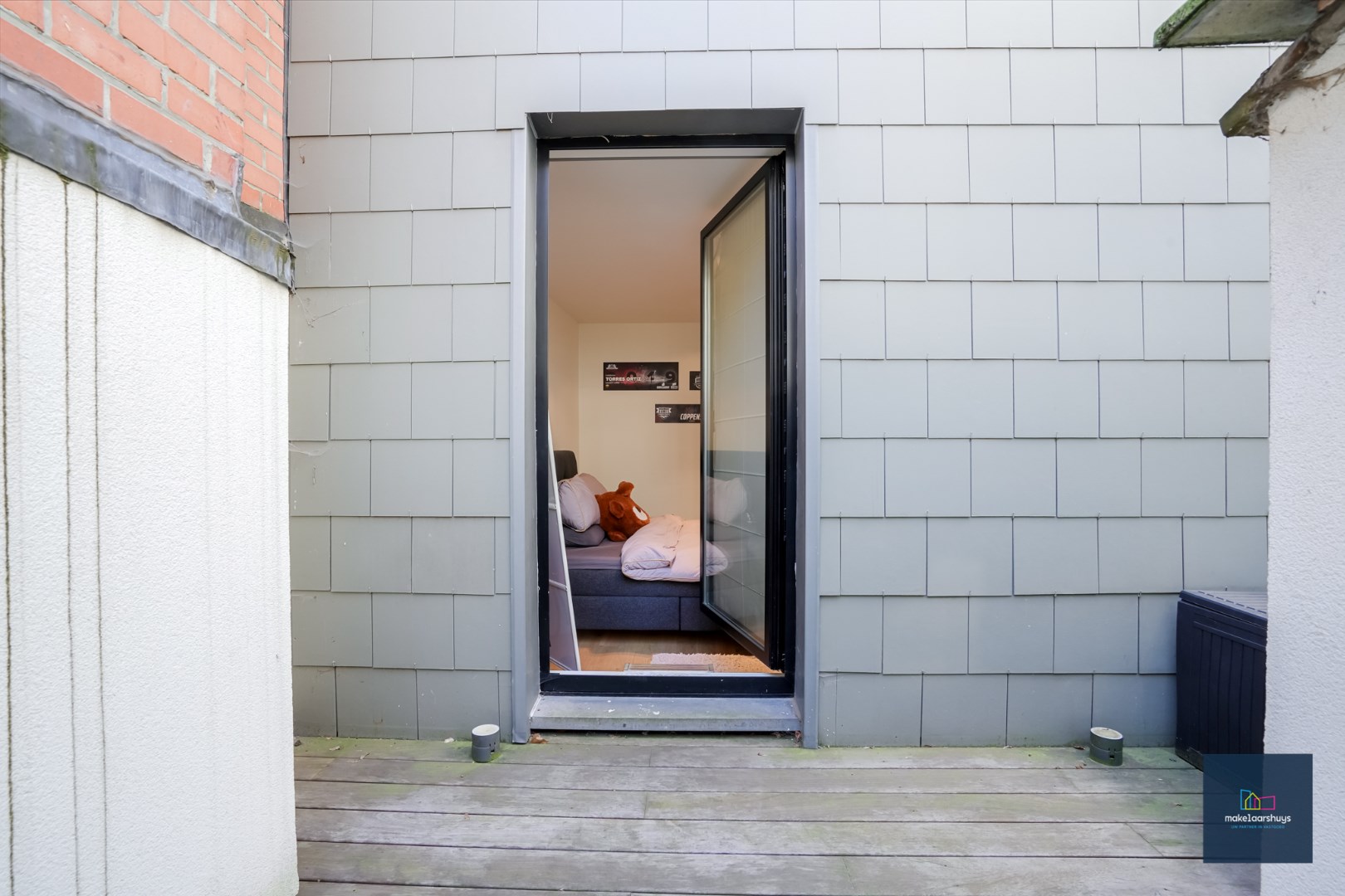 Zeer verzorgd 1-slaapkamerappartement met terrasje  nabij het centrum 