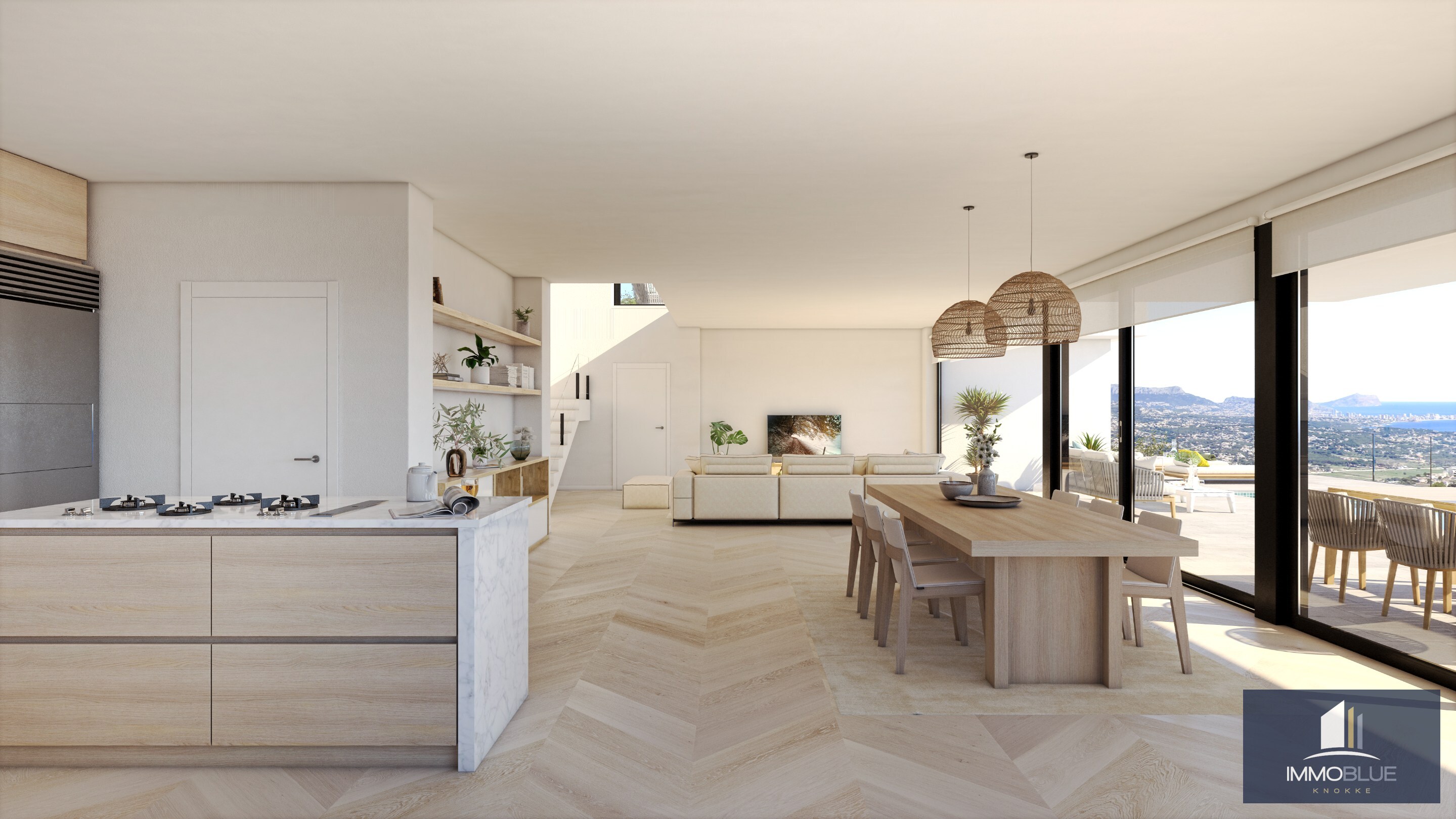 Villa neuve et élégante à Cumbre del Sol. 