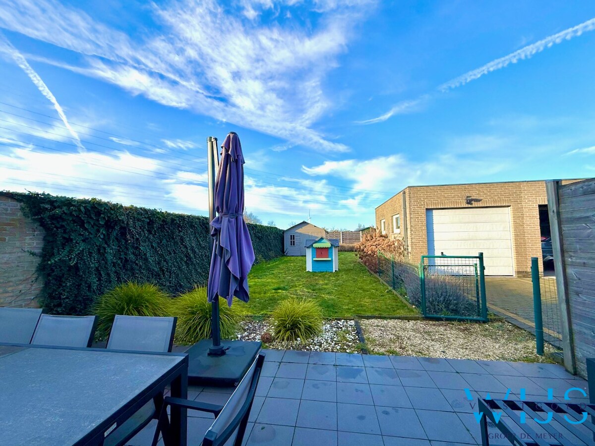 Instapklare HOB met tuin op rustige topligging in Doornzele (Evergem) 