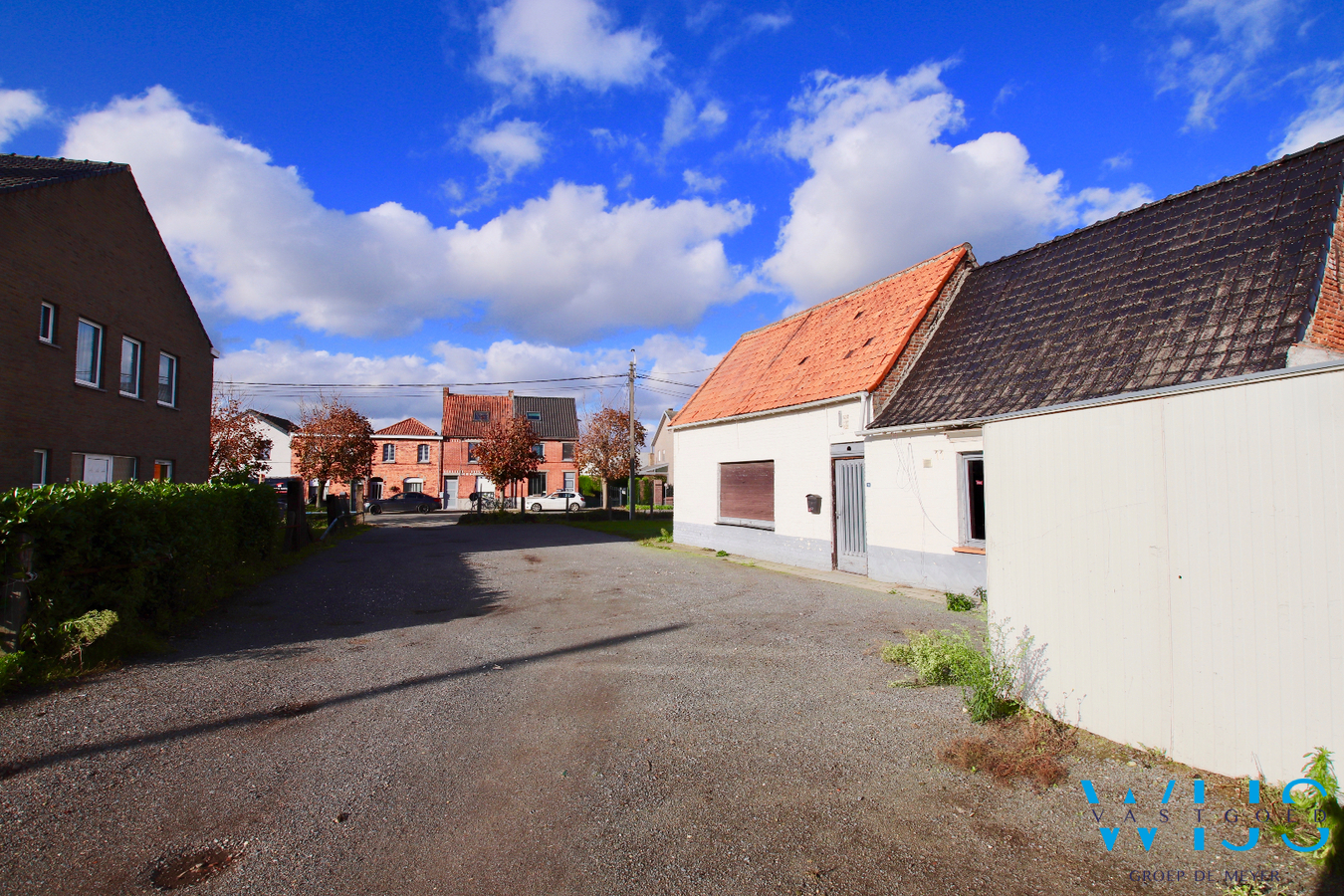 Te renoveren woning of bouwgrond op toplocatie in WAARSCHOOT! 