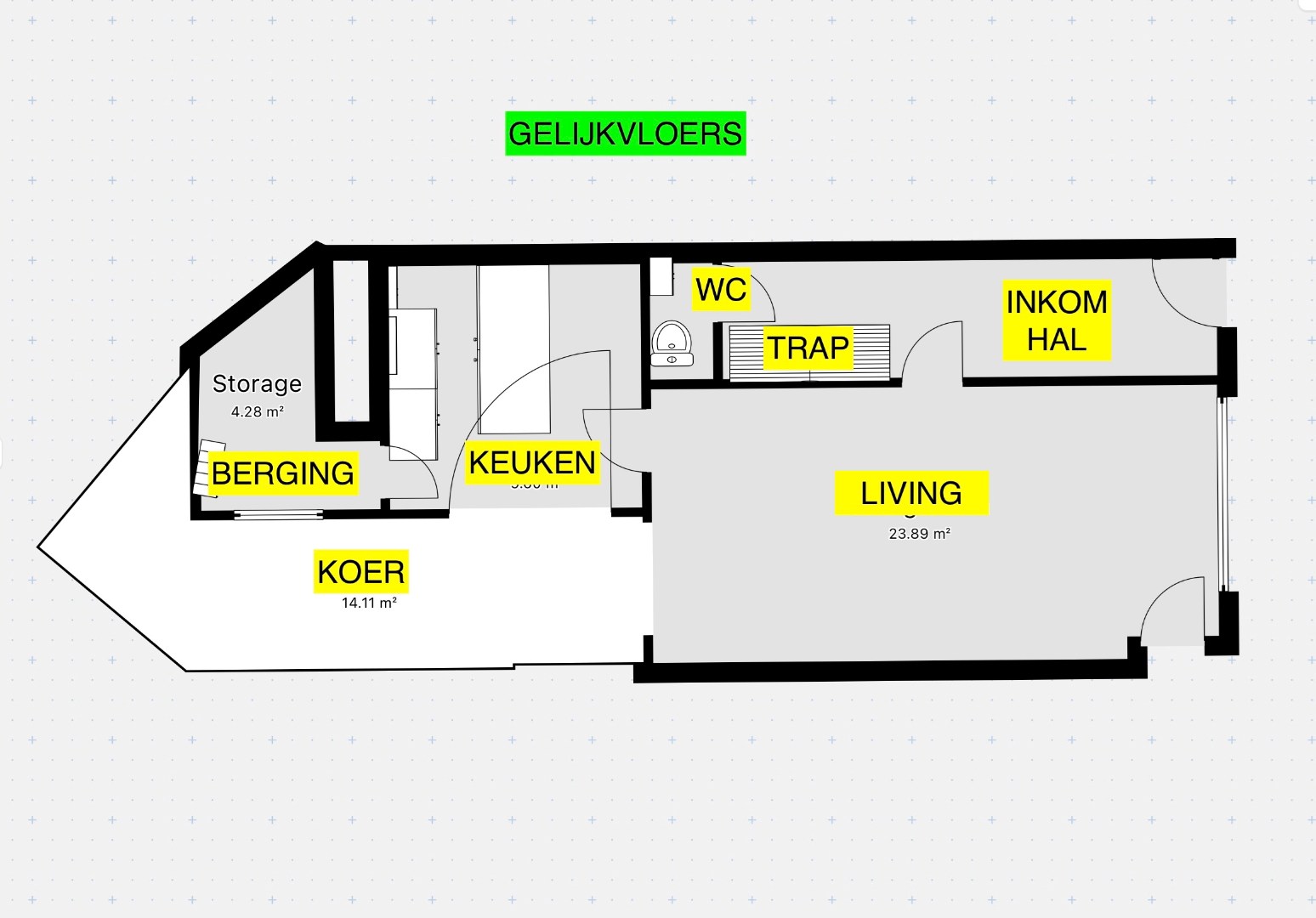 Gerenoveerde woning met 4 slaapkamers 
