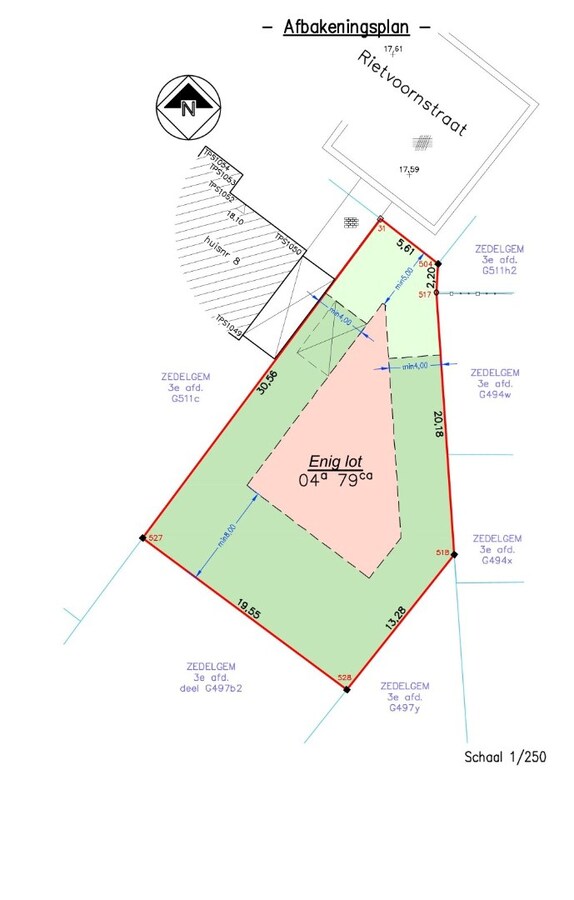 Verkocht grond - Veldegem