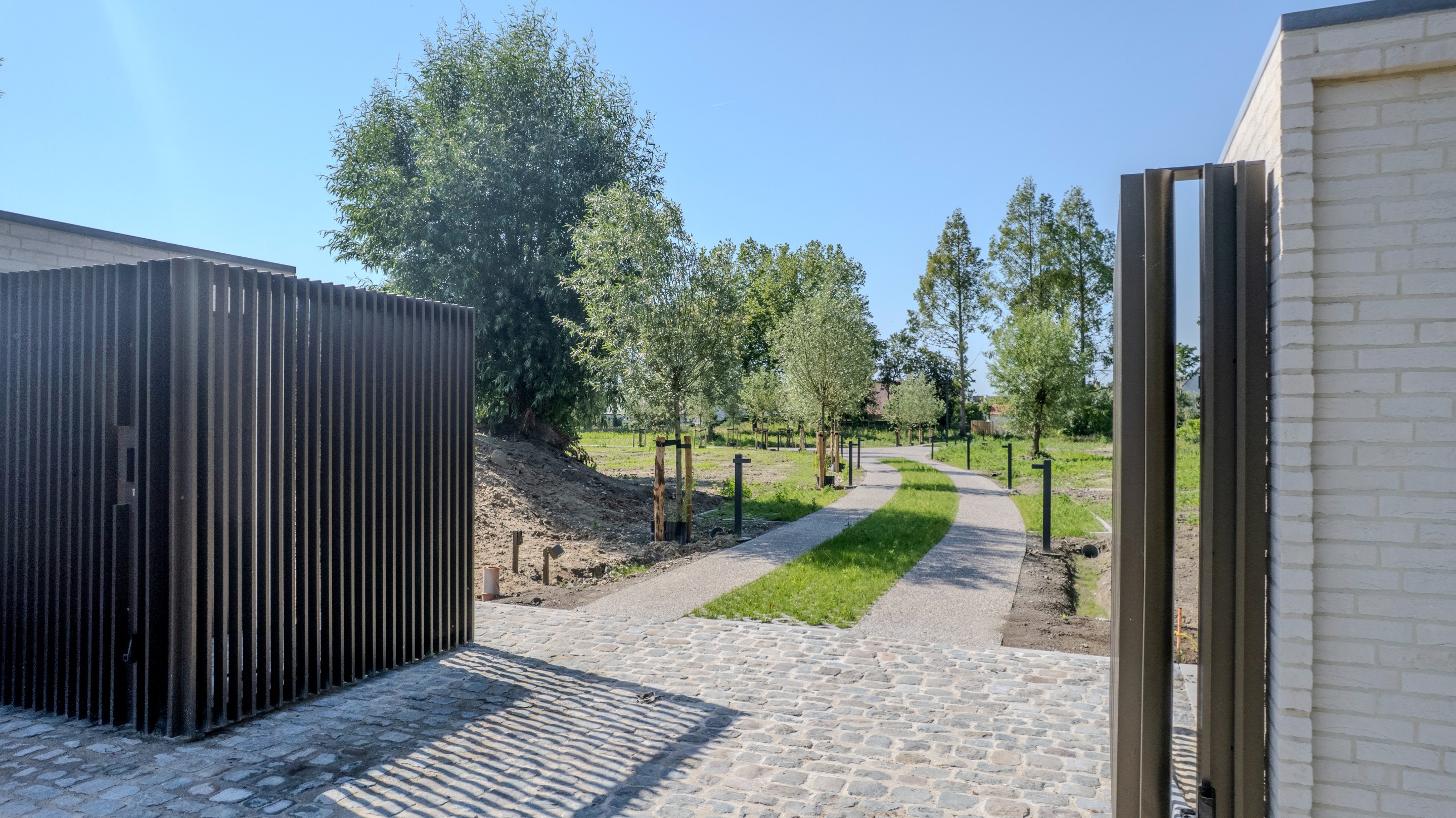 Lotissement clôturé Zoutedijk - Lot de construction 3 situé sur la Graaf Jansdijk avec une superficie de 1964 m2 