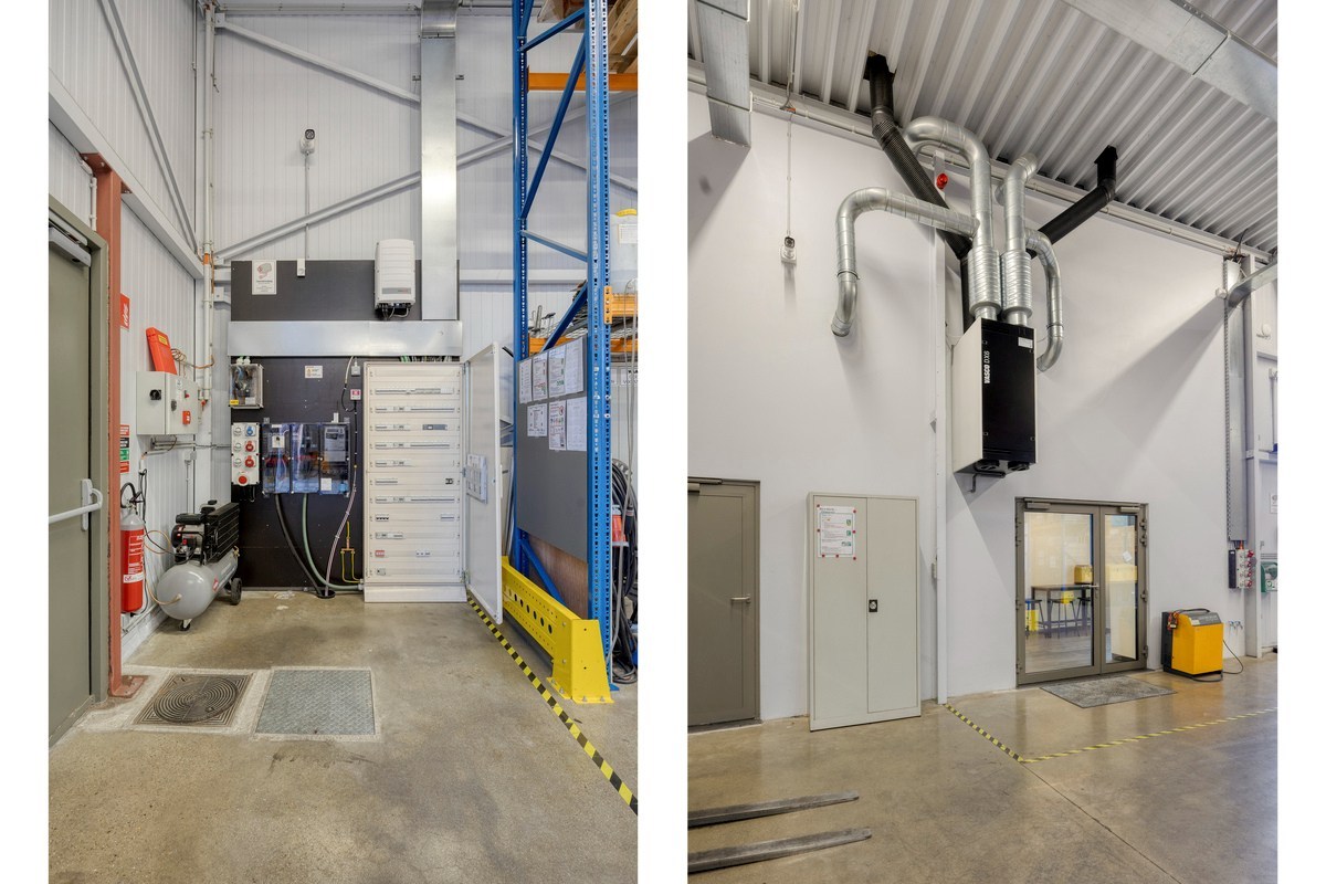 Grondig gerenoveerd KMO gebouw met magazijn en kantoorruimtes in Heverlee op een perceel van 11a19ca! – EPC -22,65 kWh/m² 