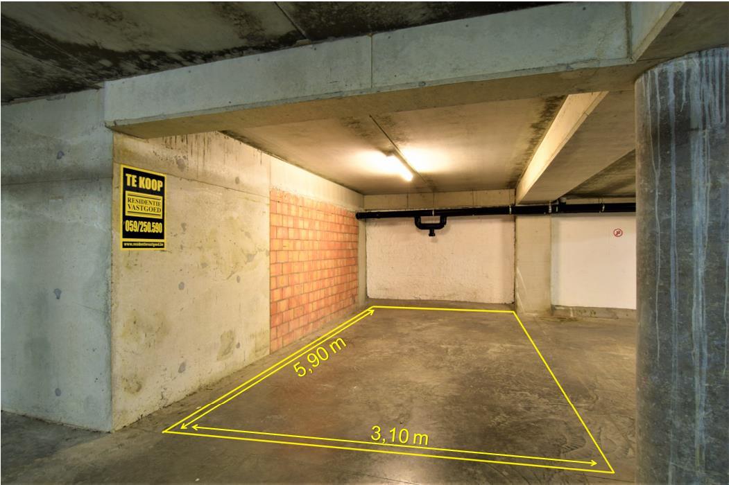 Verkocht parkeerplaats - Middelkerke