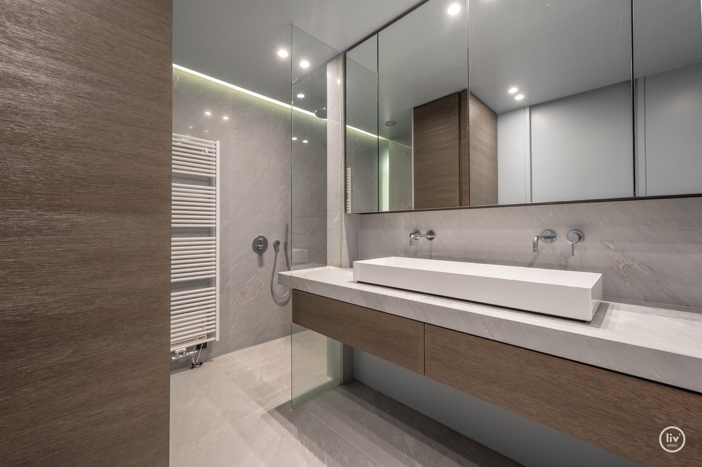 LA RESERVE - Appartement exceptionnel de 3 chambres avec de grandes terrasses offrant une vue sur le ZEGEMEER et le CASINO à Knokke. 