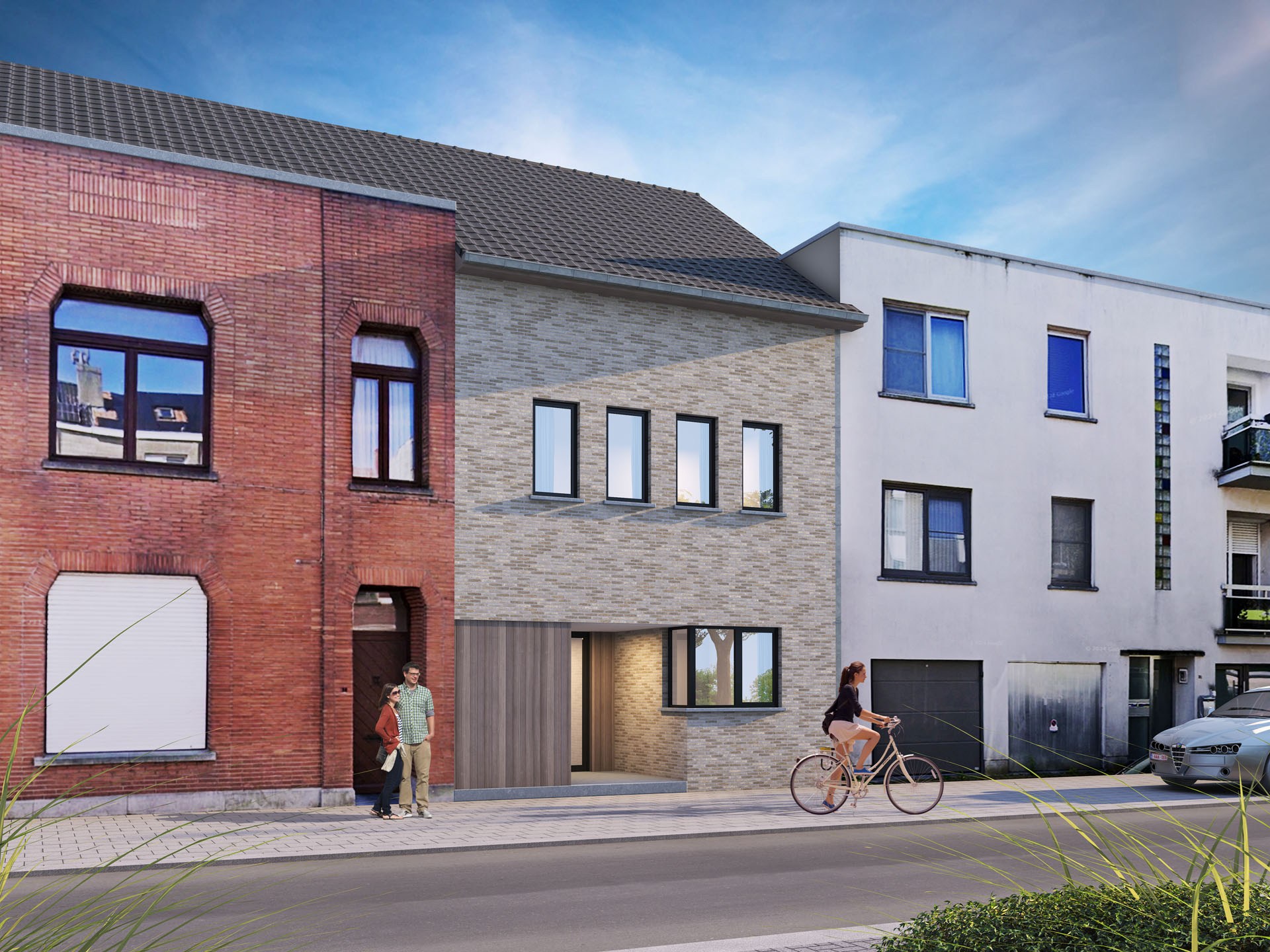 Energiezuinige nieuwbouwwoning met zonnige tuin 