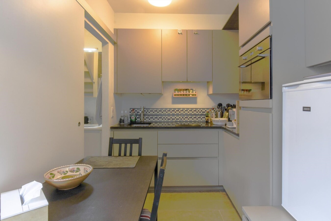 Gezellige werkmanshuisje met terras te Gent 