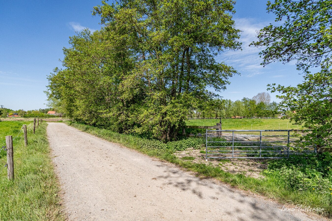 Charmante villa avec bâtiment d'écurie et prairie sur environ 6 700 m² à Hamme. 