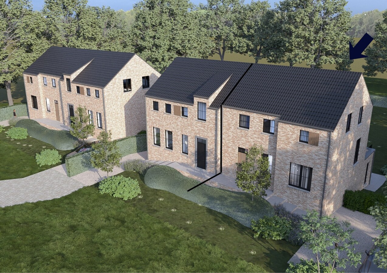 Hoogwaardig afgewerkte halfvrijstaande nieuwbouwwoning op een perceel van 10a50ca te As gekenmerkt door historische rij eiken bomen! 