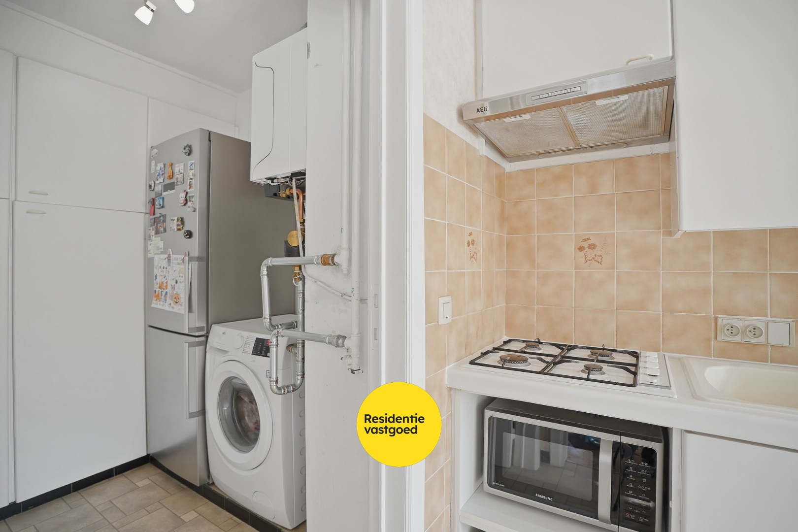 Instapklaar appartement met 2 slpks en garage te Sint-Andries! 