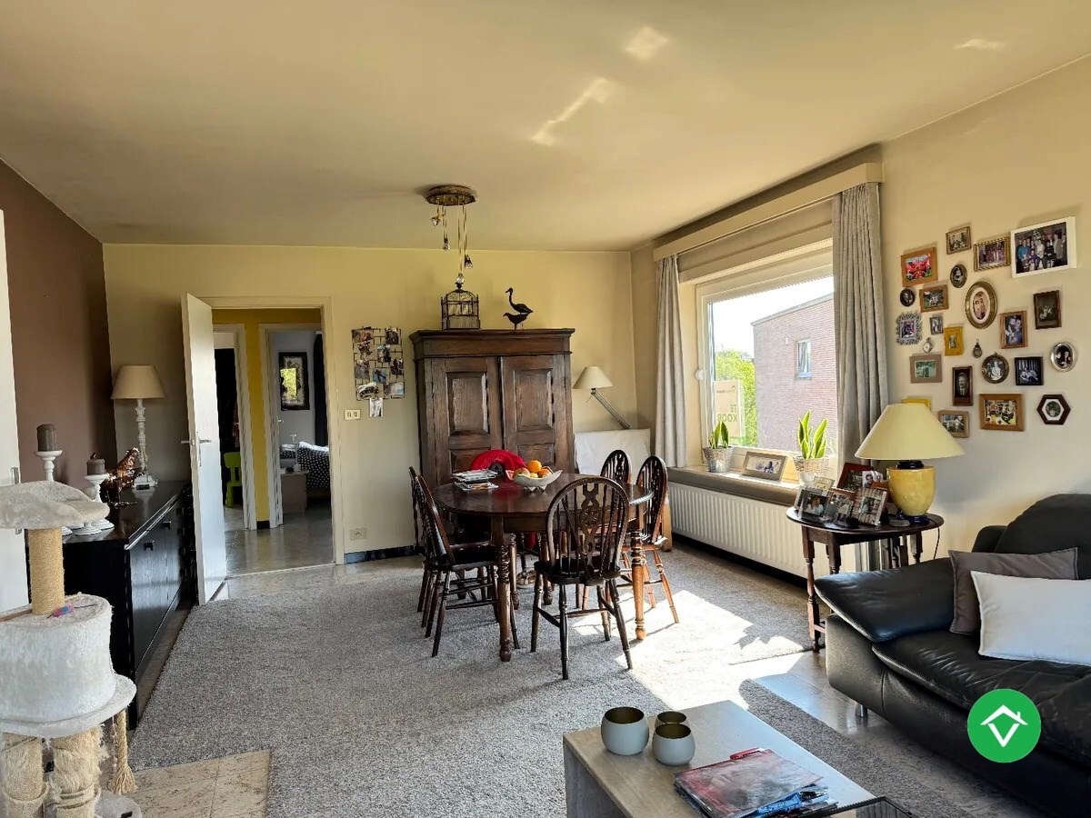 Rustig gelegen appartement met 2 slaapkamers te Assebroek 